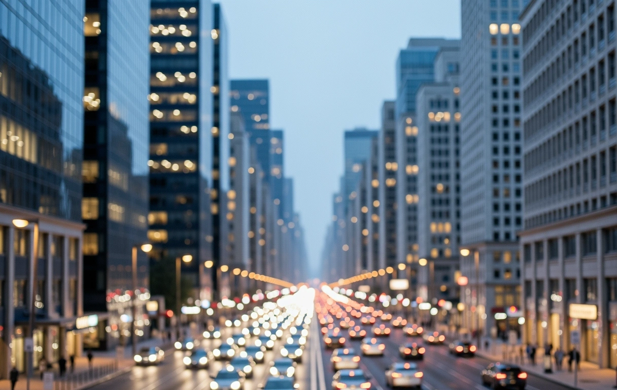 Entorno urbano moderno